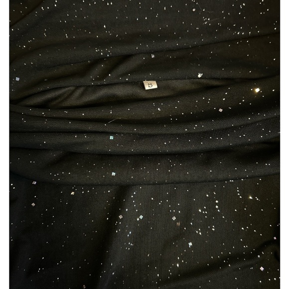 Generic Amazon brand black/ Sparkly Size Small EUC worn once for homecoming. - Picture 3 of 4
